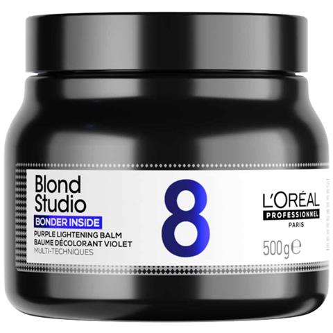 L'oreal Professionnel, Blond Studio 8, Schiarire, Crema Ossidante Per Capelli, 500 Ml - Foto 1
