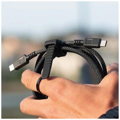 Cavo Usb-c A Usb-c 240w Modello Nextgen Ultra-rinforzato 1,5 Milioni, Nero - Foto 2