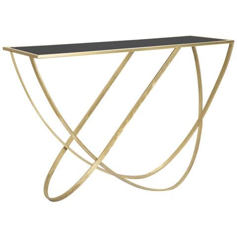 Tavolo Consolle Vkh620-oro-metallo-120x40x79 Cm - Foto 1