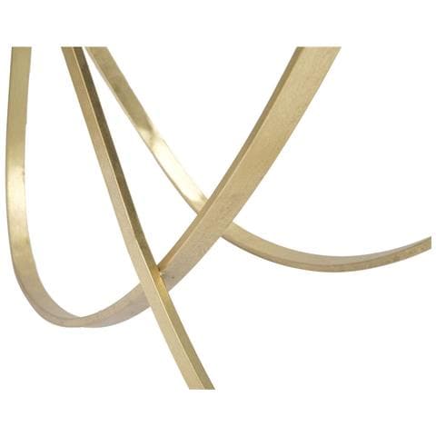 Tavolo Consolle Vkh620-oro-metallo-120x40x79 Cm - Foto 8
