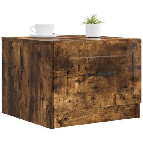 Tavolino da salotto con cassetto Rovere Fumo 49 x 50 x 37 cm - Foto 2