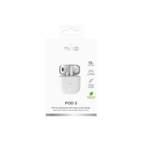 Pod 3 Auricolare Wireless In-ear Musica e Chiamate USB tipo-C Bluetooth Bianco - Foto 2