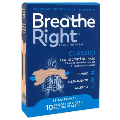 Cerotti Nasali Breathe Right Classici Grandi 30 Pezzi - Foto 1