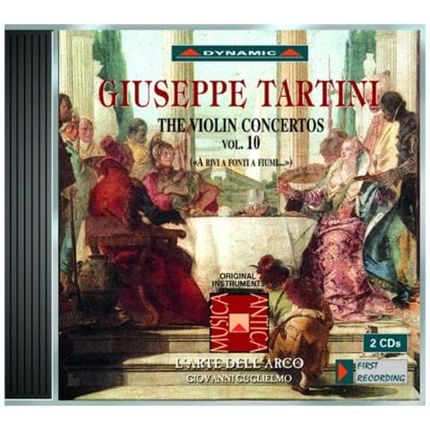 Tartini Giuseppe - The Violin Converto Vol. 10 (2 Cd) - Foto 1