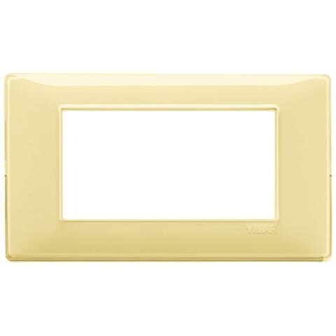 Placca 4 Moduli Reflex Cedro Plana 14654.46 - Foto 1