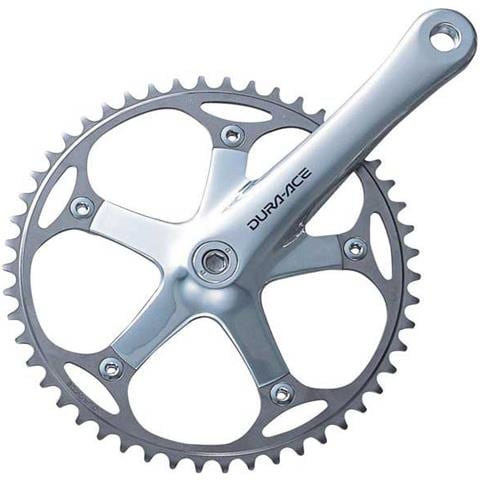 Manovelle Shimano Dura Ace Fc-7710 Track 165mm Componenti One Size - Foto 1