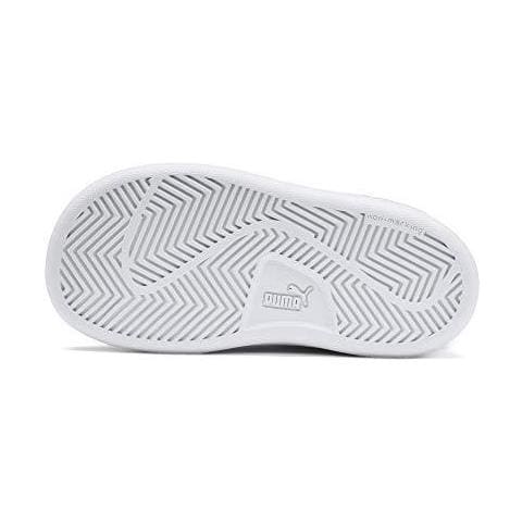 Unisex Bambino Smash V2 L V Inf Low-top Sneakers Bianco- Bianco 4 Uk - Foto 4