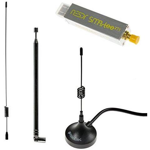 Nesdr Smartee Xtr Bundle - Premium Rtl-sdr W Estesa Gamma Di Sintonia Recinzione Di Alluminio Bias Tee 0.5ppm Tcxo Sma Di Ingresso E 3 Antenne. Rtl2832u E4000-based Software Defined Radio - Foto 1