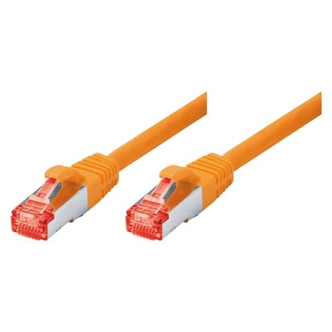 5m Cat. 6, Cat6, S / FTP (S-STP) , RJ-45, RJ-45, Maschio / maschio, Arancione - Foto 1