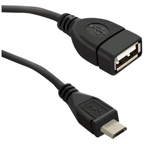 50404 0.2m USB A Micro-USB B Nero cavo USB - Foto 1