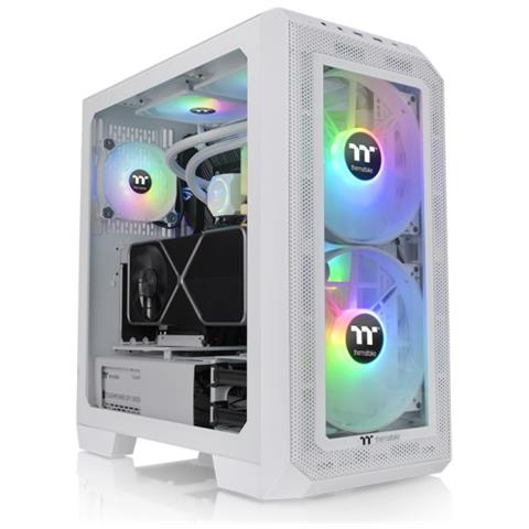 Case View 300 MX Midi Tower ATX / EATX / micro ATX / Mini-ITX 2x USB 3.0 / 1x USB 3.2 Colore Bianco (Finestrato) - Foto 2