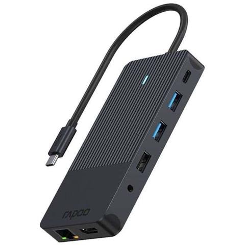 UCM-2006 scheda di interfaccia e adattatore 3, 5 mm, DisplayPort, HDMI, RJ-45, USB 3.2 Gen 1 (3.1 Gen 1), USB tipo-C - Foto 1