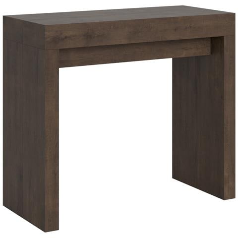 Consolle Allungabile 90x40/196 Cm Roxell Small - Noce - Foto 5