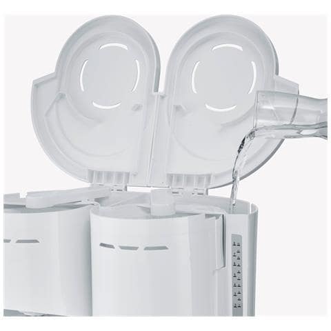 Caffettiera A Filtro Duo Con 2 Caraffe Thermos Ka 9314 Colore bianco - Foto 3