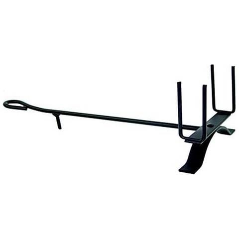 Tostapane Per Caminetto Girevole 36 Cm Nero Metallo - Foto 1