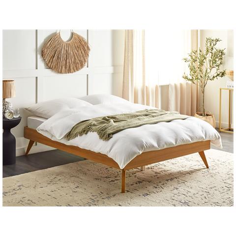Letto Senza Testata Berric 140 X 200 Cm Frassino Naturale - Foto 1