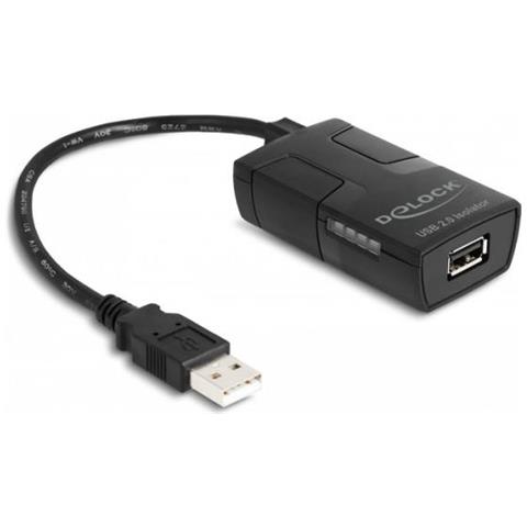 64225 Convertitore /ripetitore /isolatore Seriale Usb 2.0 Nero - Foto 1