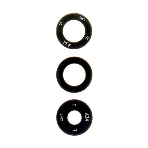 Ricambio Set 3 Vetrini Di Protezione Fotocamere Per Galaxy A34 5g Sm-a346 - Foto 1