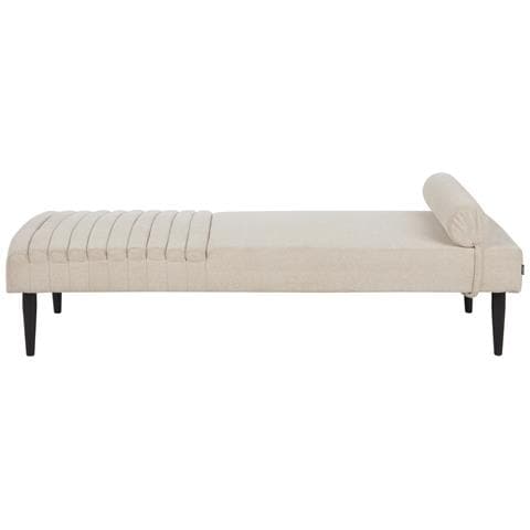 Chaise Longue Mauriac Tessuto Beige - Foto 2