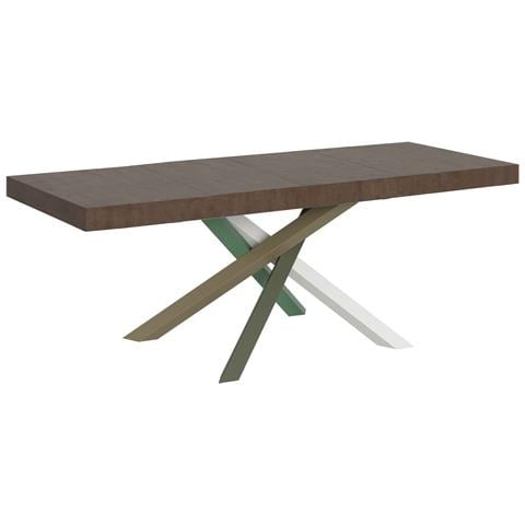 Tavolo Allungabile 90x160/264 Cm Volantis Premium Noce Telaio 4/a - Foto 1