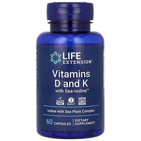 Vitamine D E K Con Iodio Marino 60 Capsule - Foto 1