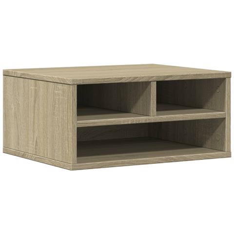 Supporto Stampante Rovere Sonoma 49x40x22,5cm Legno Multistrato - Foto 2
