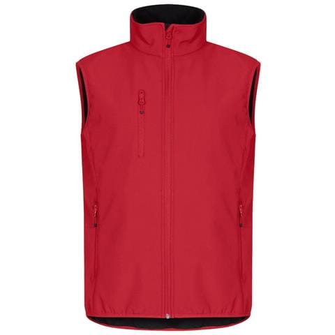 Classic Softshell Vest Rosso 3xl - Foto 1