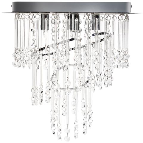 Lampadario Esmelle L Cristallo Argento - Foto 2