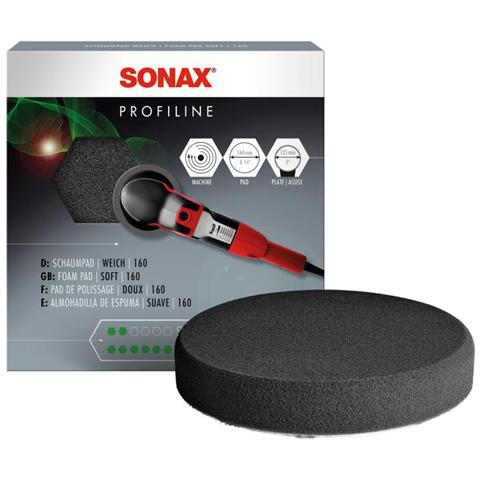 Tampone In Spugna Soft Per Lucidatrice Rotativa  160 Mm - Foto 1