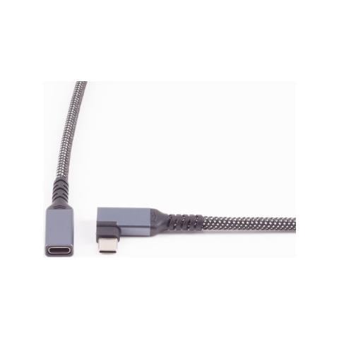 BS14-74013 cavo USB USB 3.2 Gen 2 (3.1 Gen 2) 0,5 m USB C 2 x USB C Nero, Bianco - Foto 3