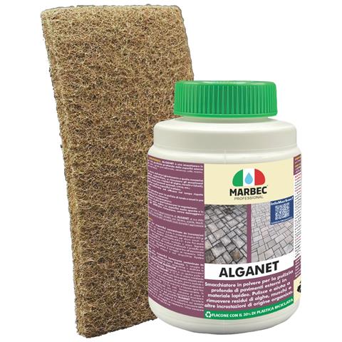 Alganet 800gr + Tampone Marrone - Pulizia Pavimenti Esterni - Foto 1