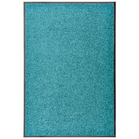 Lusso Casadino -  Zerbino Lavabile Ciano 60x90 Cm - Foto 2