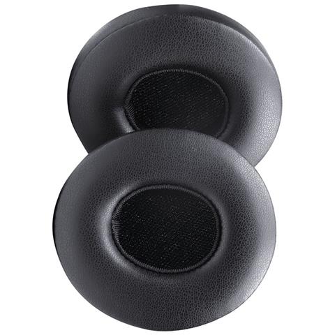 2 Cuscinetti Auricolari Di Ricambio In Pelle Proteica Compatibili Con Cuffie Beats Solo 2 E Solo 3 Black - Foto 2