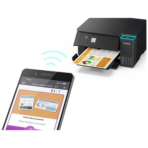 Stampante Multifunzione a Getto d'Inchiostro EcoTank ET-2950 A4 4800 x 1200 DPI Wi-Fi Nero - Foto 2