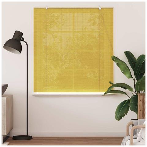 Tende e Tapparelle per Finestre con tende Giallo Bambù - Foto 2