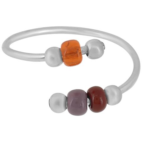 Anello ""multicolor"" In Argento Sterling 925 E Cristalli - Foto 2