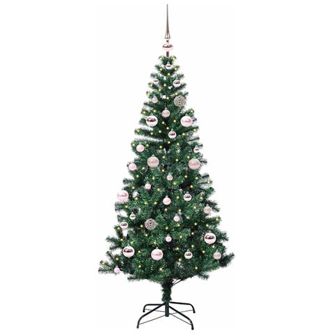 Albero di Natale artificiale con luci integrate Verde 150 cm - Foto 2