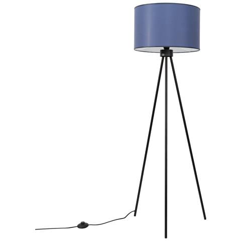 Sollux Lighting Lampada Da Terra Nevia Navy Sl.1855 - Minimalist Lampada Da Terra Blu Navy/nero 135x40x40 Cm - Foto 2
