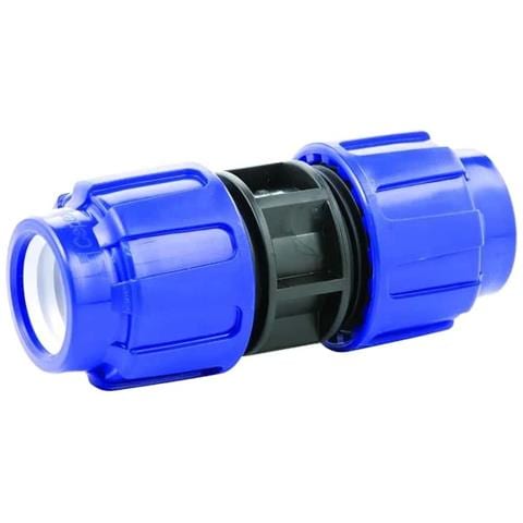 Raccordo A Compressione Per Tubi Pe 16mm Giunto Rapido Manicotto - Foto 1