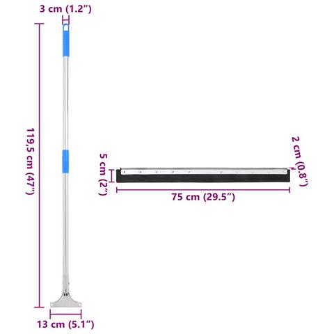 Tergipavimento 75x119,5 cm in Acciaio e Gomma - Foto 8
