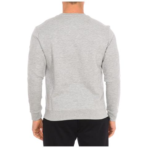 Felpa Girocollo A Maniche Lunghe 9022970 Da Uomo - Foto 3