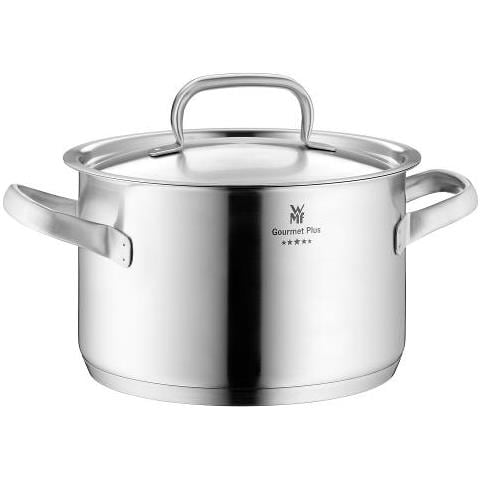 Casseruola con coperchio gourmet plus 20cm acciaio inox 18/10 - Foto 2