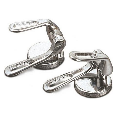 Cerniere Ali Universali Perno Eccentrico, Coppia Cerniere Per Sedili Wc In Ottone Cromato Con Alette Universali E Perno Eccentrico - Foto 2