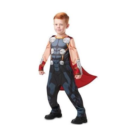 Costume Thor Serie Animata Bambino - Taglia: 7/8 Anni (117/128 Cm) - Foto 2