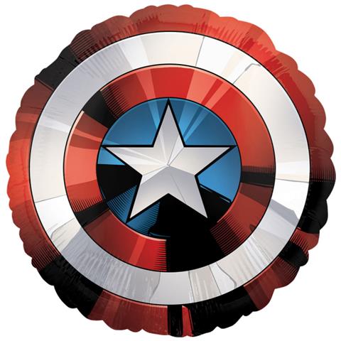 Amscan - Palloncino Alluminio Scudo Avengers - Foto 1