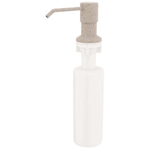 Beige Granito Sapone Liquido Distributore Sostituzione Riempiùile Bagno 250ml - Foto 1