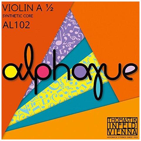 Stringa Unico Per Violino Alphayue 12 Scala 283 Millimetri 111 Core Nylon - Nucleo Sintetico A-stringa Alu-ferita - Foto 1