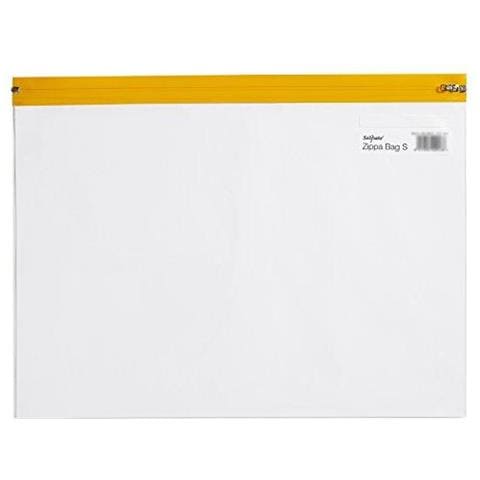 A5 Zippa-bag S Classico Con Etichetta Scrivibile Confezione Da 5 255 X 190 Mm - Trasparente Assortiti Zip Strisce Rif 12722 - Foto 4