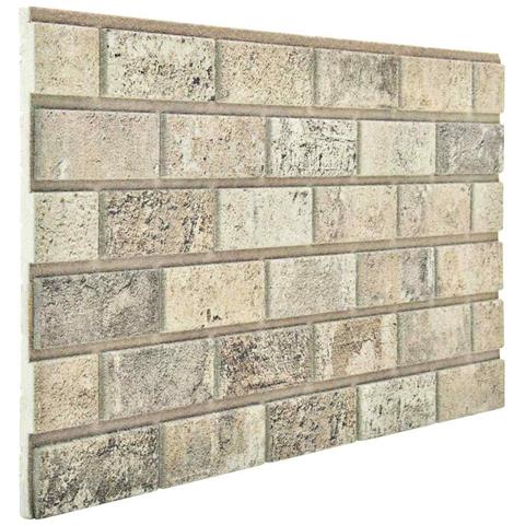 Pannelli Murali 3D con Design a Mattoni Sabbia 10 pz EPS - Foto 2