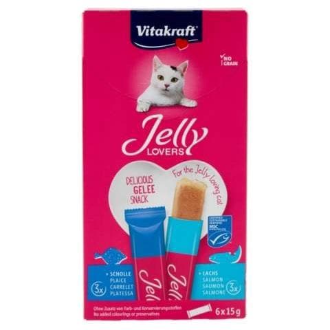 L. pet Jelly Gatti Salmone 6x15gr - Foto 1